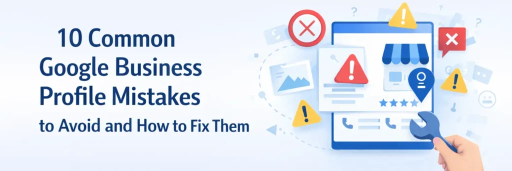 10 Common Google Business Profile Mistakes That Hurt Your Rankings - Click Path Marketing | Small Business Digital Marketing 10 Common Google Business Profile Mistakes to Avoid and How to Fix Them