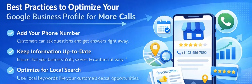 How to Get More Calls from Google Business Profile - Click Path Marketing | Small Business Digital Marketing Best Practices to Optimize Your Google Business Profile for More Calls