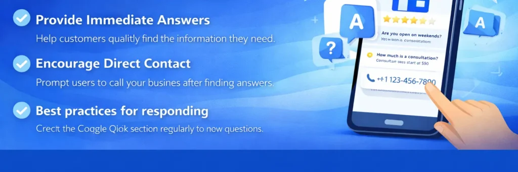How to Get More Calls from Google Business Profile - Click Path Marketing | Small Business Digital Marketing How to Use Google Q&A to Increase Customer Engagement and Calls