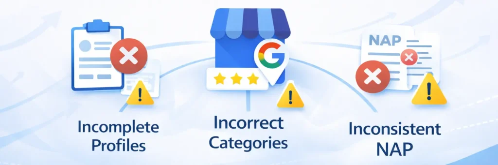 12 Best Google Business Profile Ranking Factors to Boost Your Local SEO - Click Path Marketing | Small Business Digital Marketing What are the Most Common Mistakes In Google Business Profile SEO