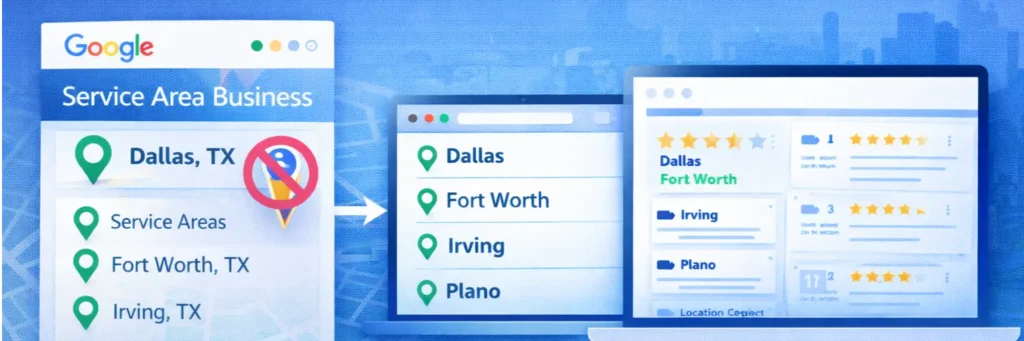 How Long Does Google My Business Take to Rank? Timeline for Success - Click Path Marketing | Small Business Digital Marketing Service Area Businesses (Does Hiding Your Address Affect Ranking?)