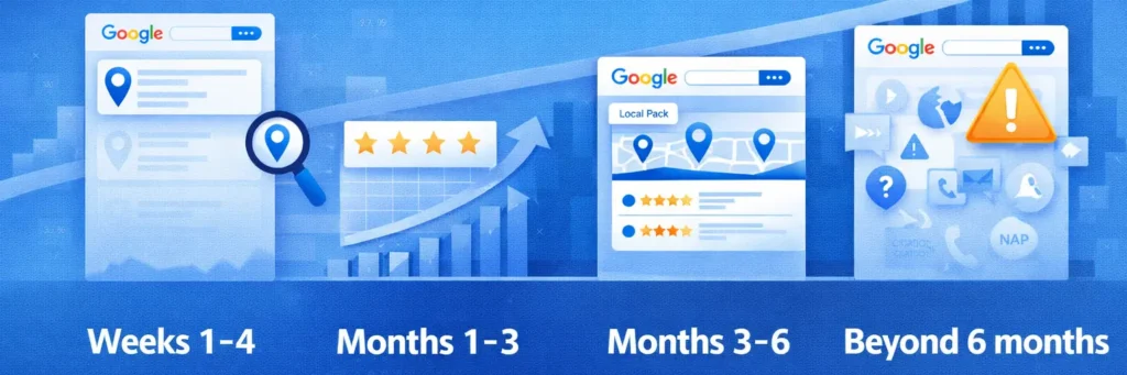 How Long Does Google My Business Take to Rank? Timeline for Success - Click Path Marketing | Small Business Digital Marketing So How Long Does It Actually Take?